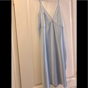 Addition Elle Ashley Graham Slip sky blue nightie